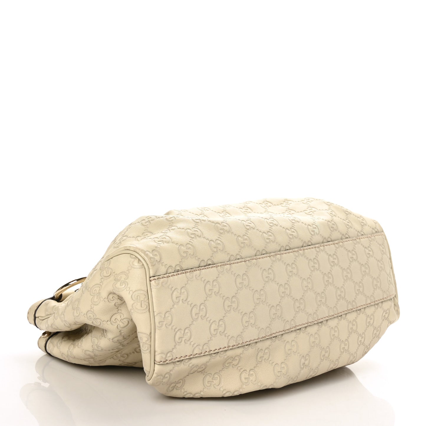 Guccissima Medium Sukey Tote Mystic White