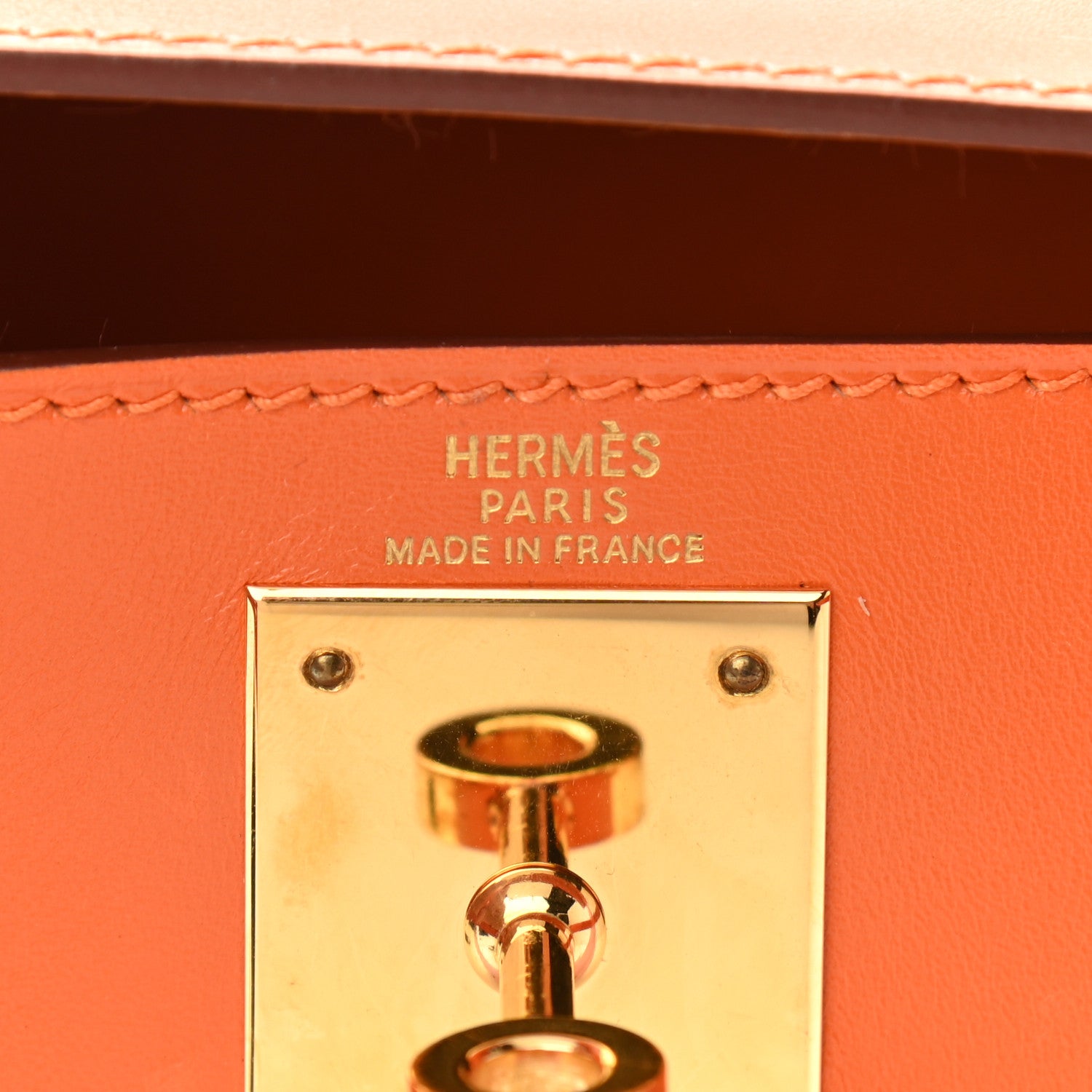 Hermes Box Kelly Sellier 28 Orange 6 of 19