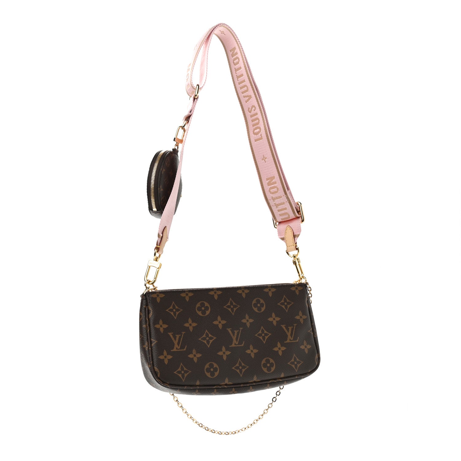 Louis Vuitton Monogram Multi Pochette Accessories Rose Clair 3 of 8