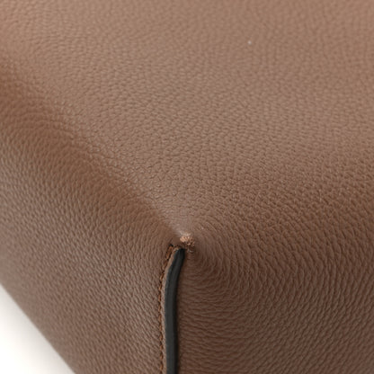 Burberry Calfskin Vintage Check Note Crossbody Bag Tan 13 of 13