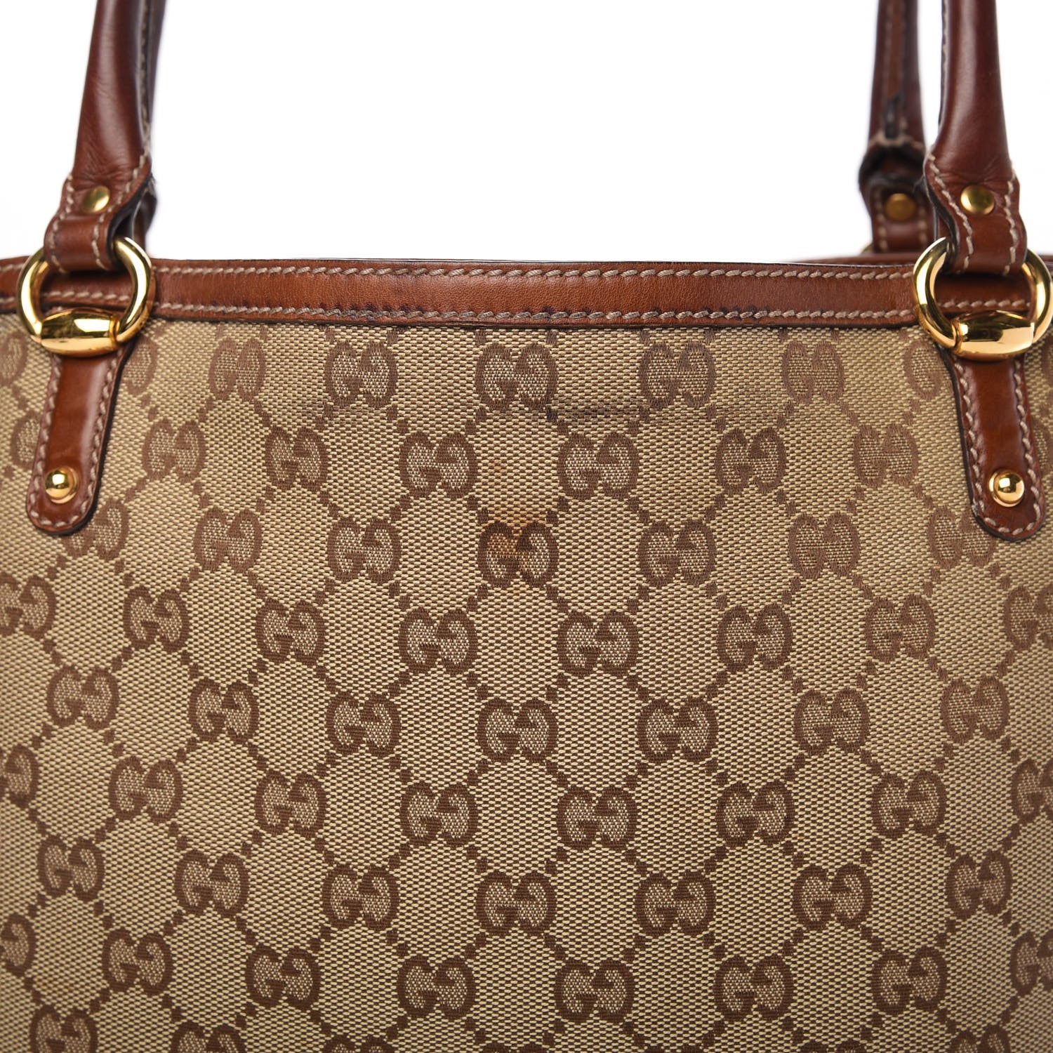 Gucci GG Monogram Tote Brown 11 of 11
