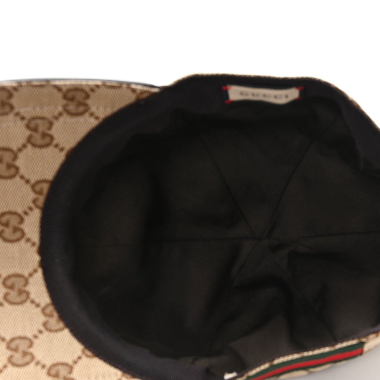 Monogram Web Baseball Hat L Beige Cocoa