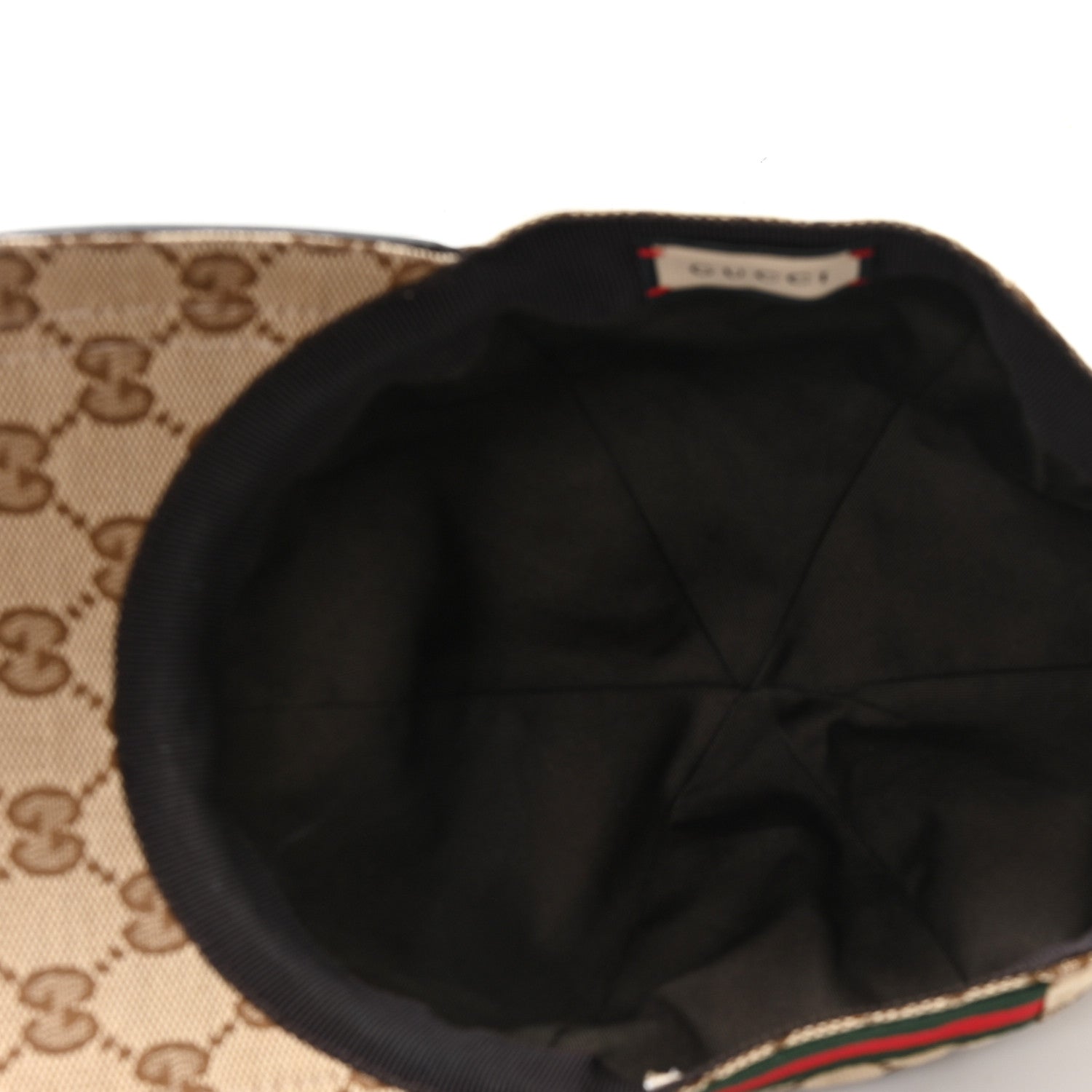 Gucci Monogram Web Baseball Hat L Beige Cocoa 7 of 9