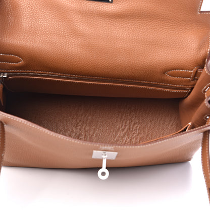 Hermes Togo Kelly Retourne 32 Gold 4 of 13