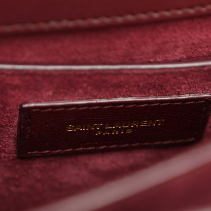 Saint Laurent Calfskin Medium Monogram Sunset Pallisandre 6 of 10
