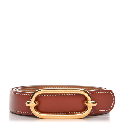 Hermes Barenia 24mm Belt 75 Fauve 1 of 5
