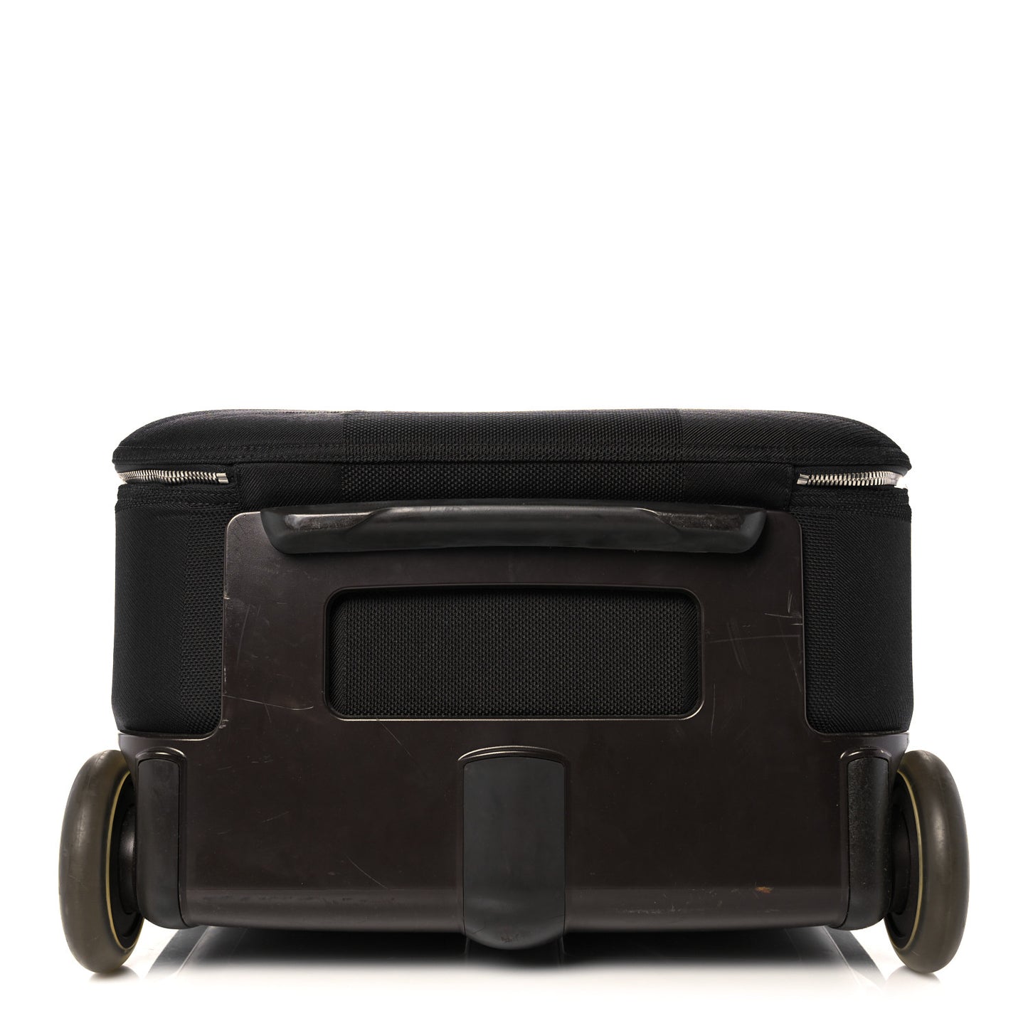 Damier Geant Conquerant 65 Rolling Luggage Black