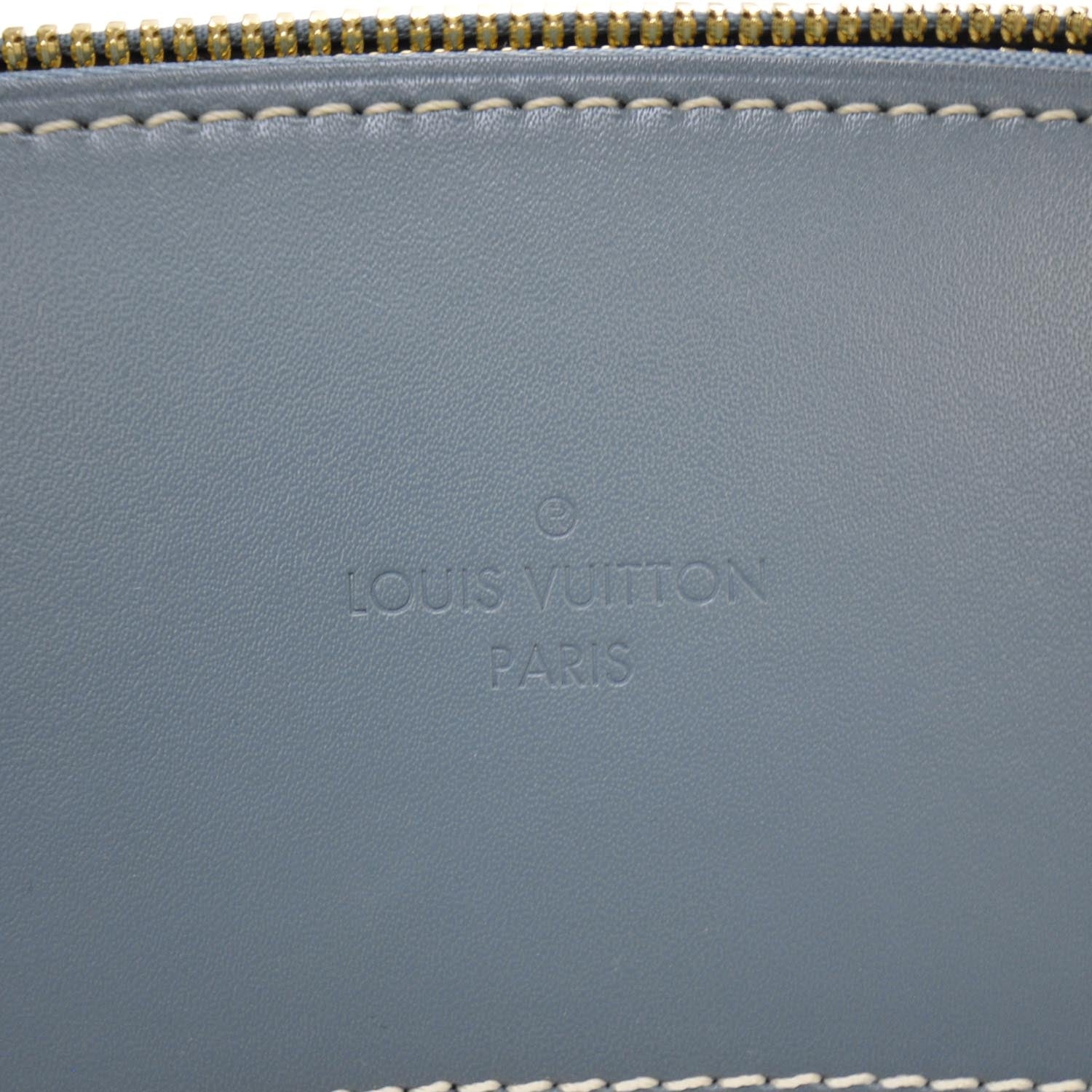 Louis Vuitton Suhali Lockit PM Blue 9 of 12