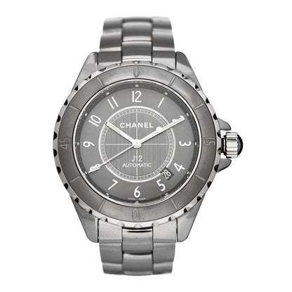 Chanel Titanium Ceramic 41mm J12 Chromatic Automatic Watch 1 of 4
