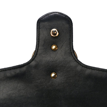 Gucci Velvet Matelasse Small GG Marmont Shoulder Bag Black 22 of 22