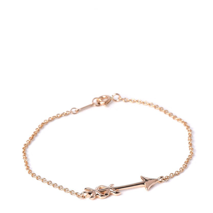 Tiffany 18K Rose Gold Paloma's Graffiti Arrow Bracelet 1 of 5