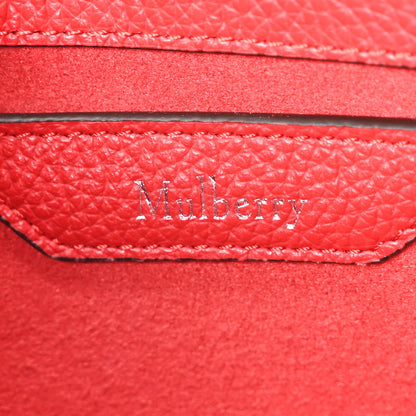 Mulberry Small Classic Grain Billie Crossbody Bag Red 6 of 10