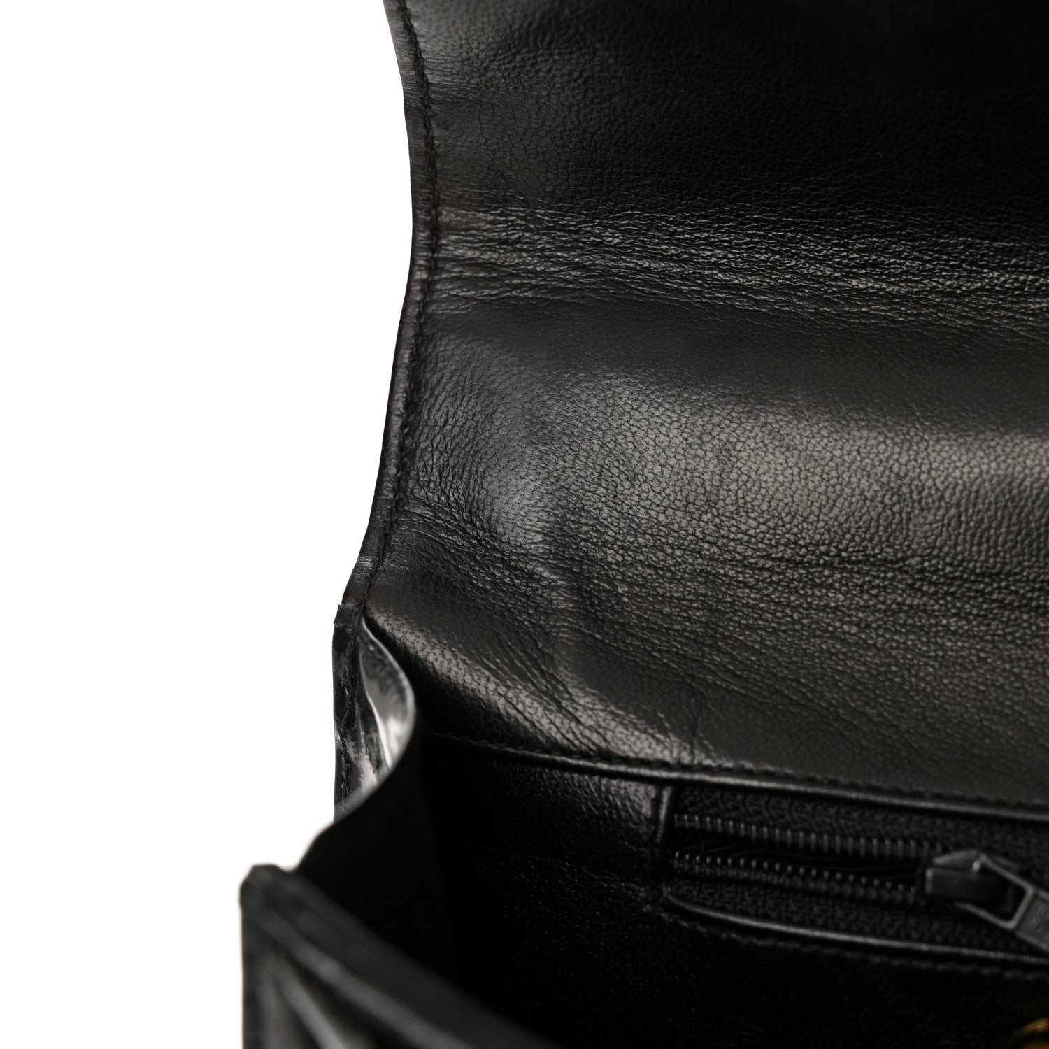 Chanel Patent Quilted Briefcase Laptop Bag Black 12 of 16