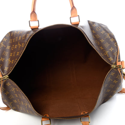 Louis Vuitton Monogram Keepall Bandouliere 55 4 of 10