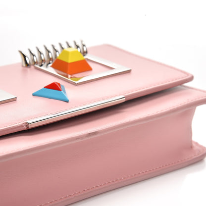 Fendi Vitello Century Hypnoteyes Tube Wallet On Chain Bubblegum 8 of 11