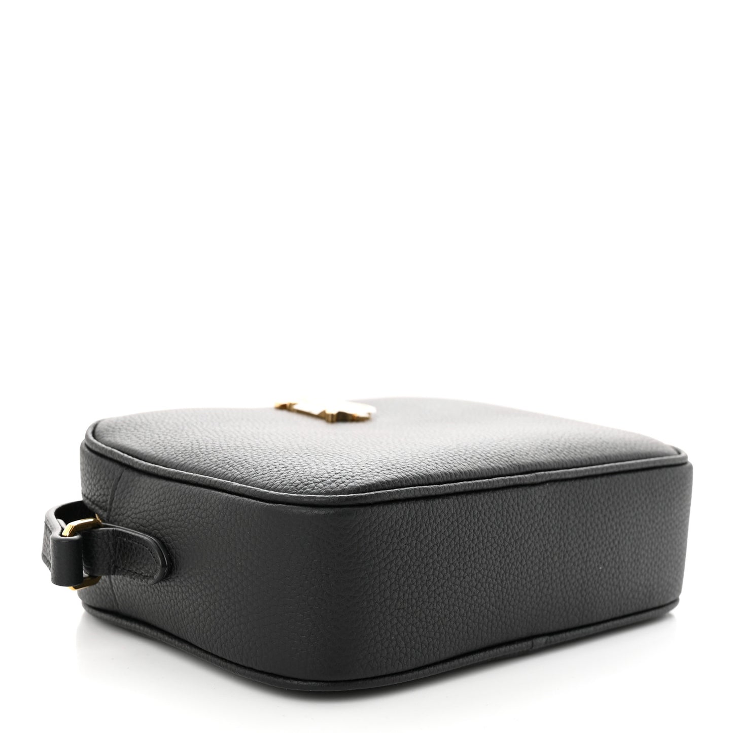 Grained Calfskin TB Small Camera Bag Black