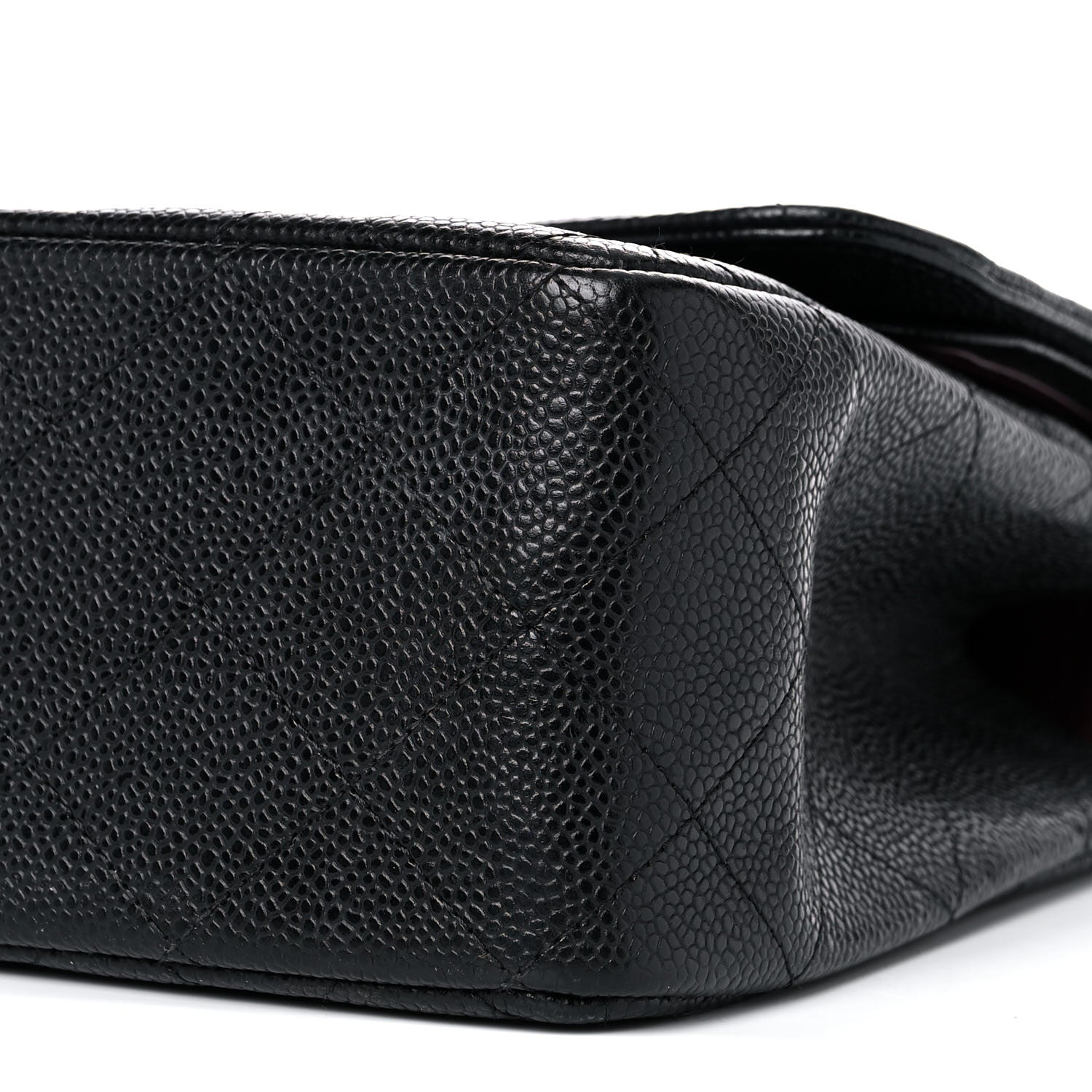 Chanel Caviar Quilted Jumbo Double Flap Black 8 of 16