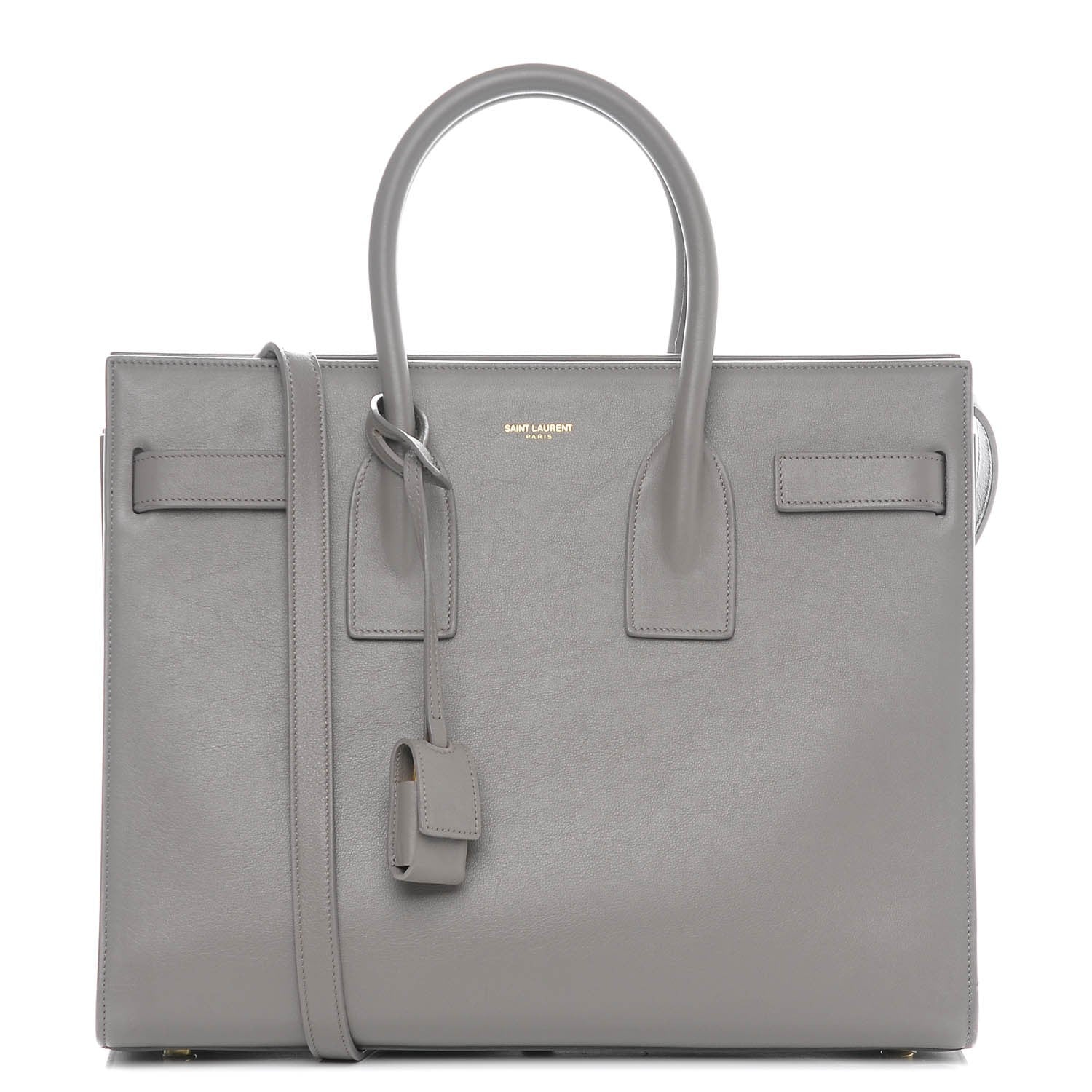 Saint Laurent Calfskin Small Sac De Jour Earth 1 of 7