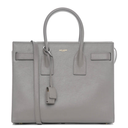 Saint Laurent Calfskin Small Sac De Jour Earth 1 of 7