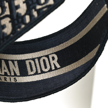 Christian Dior Oblique Headband Blue 7 of 7