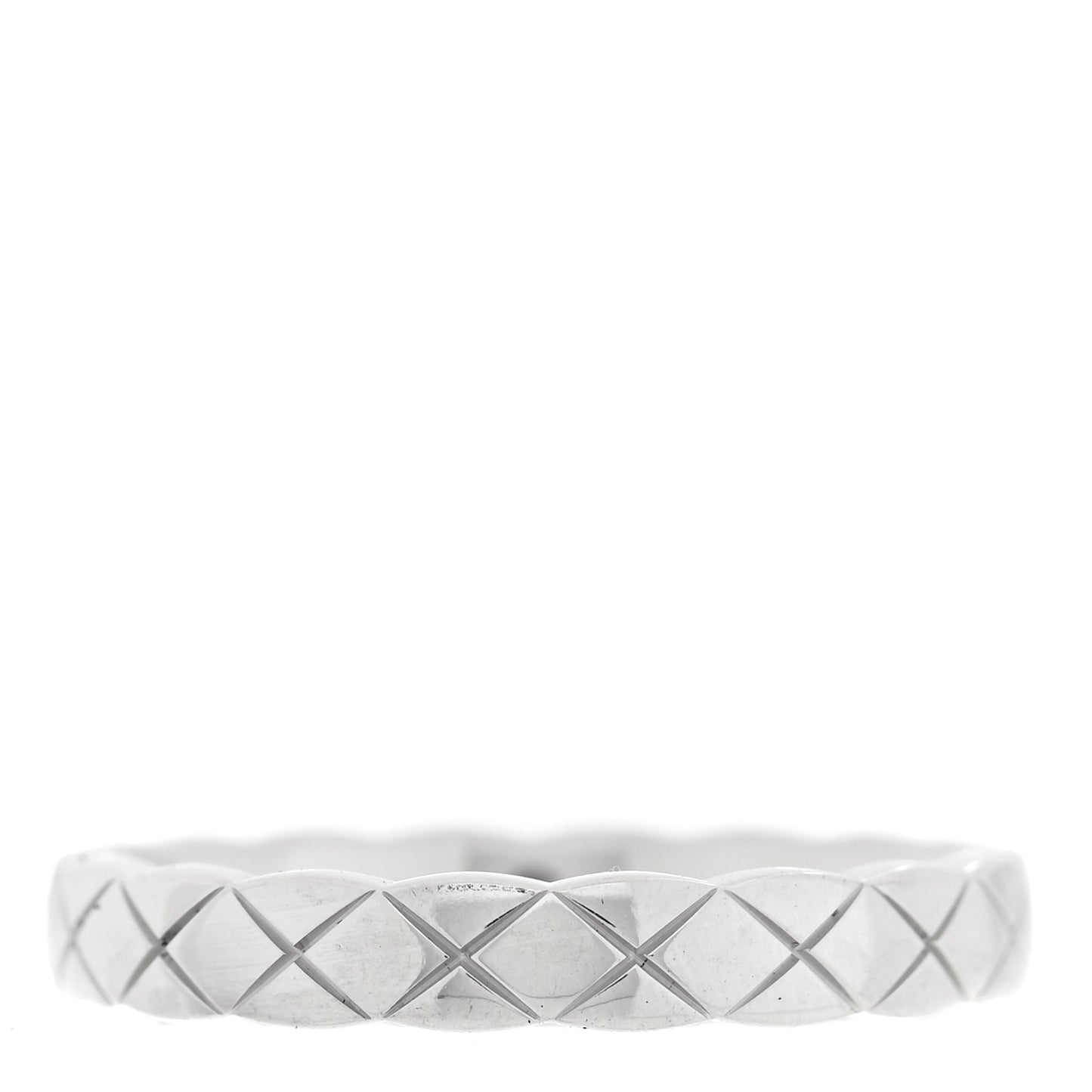 18K White Gold Mini Coco Crush Ring 53 6.5