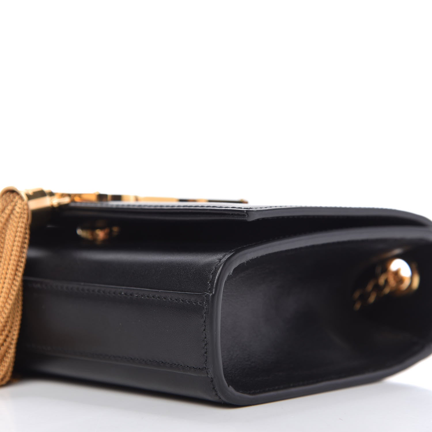 Saint Laurent Calfskin Small Classic Monogram Kate Tassel Satchel Black 7 of 10