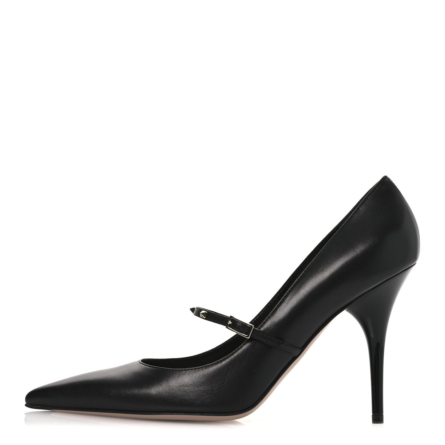 Nappa Rockstud Wispy Mary Jane 100mm Pumps 40 Black