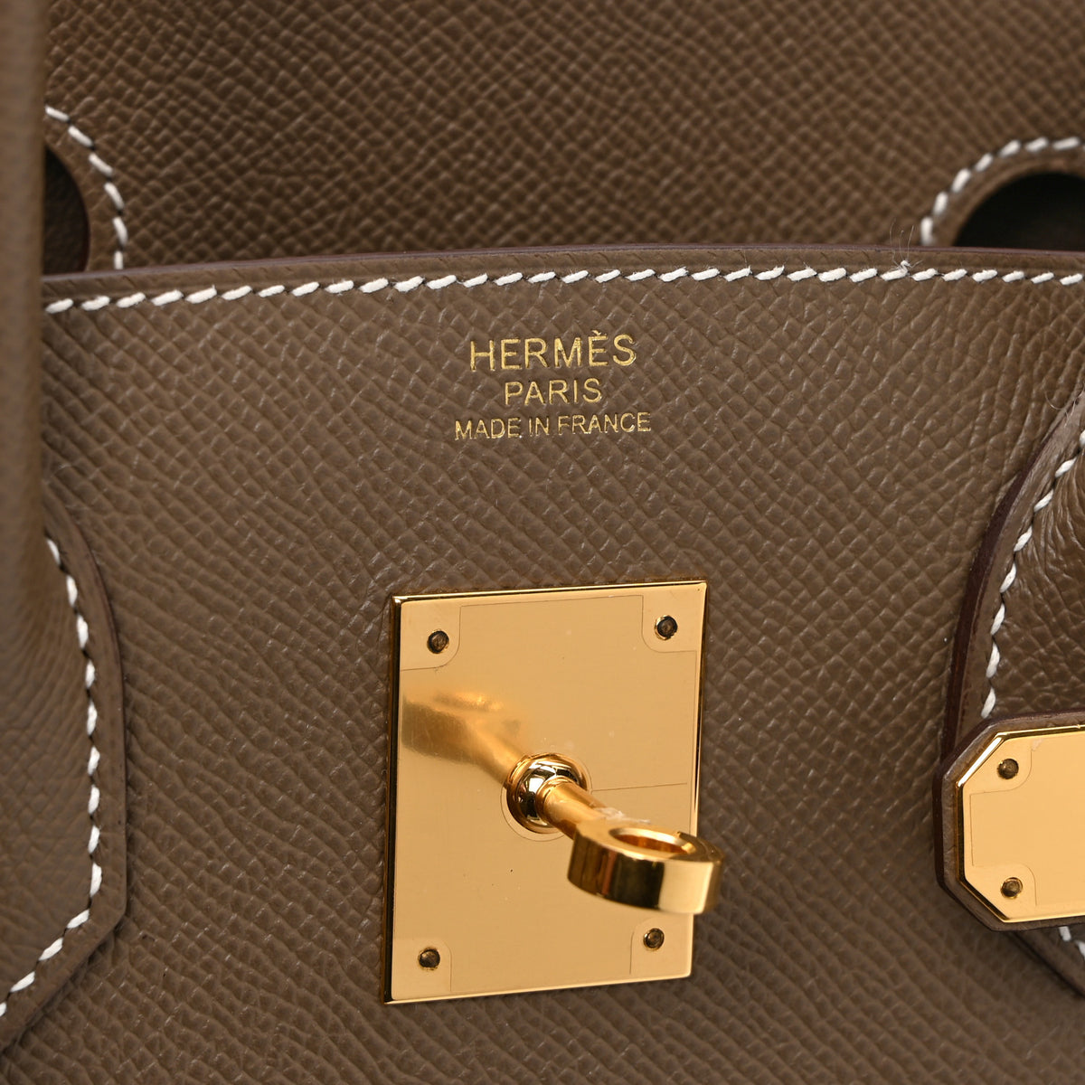 Hermes Epsom BIRKIN 30 Etoupe 6 of 11