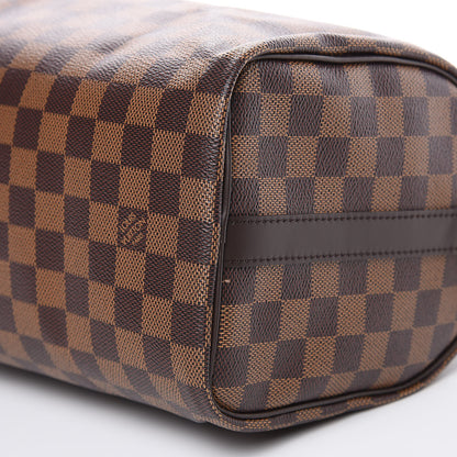 Louis Vuitton Damier Ebene Speedy Bandouliere 25 9 of 12