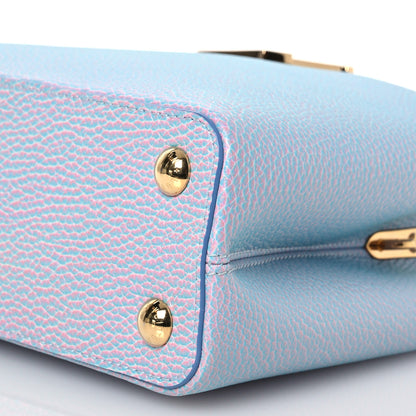 Louis Vuitton Taurillon Summer Stardust Capucines BB Lilas Purple 10 of 12