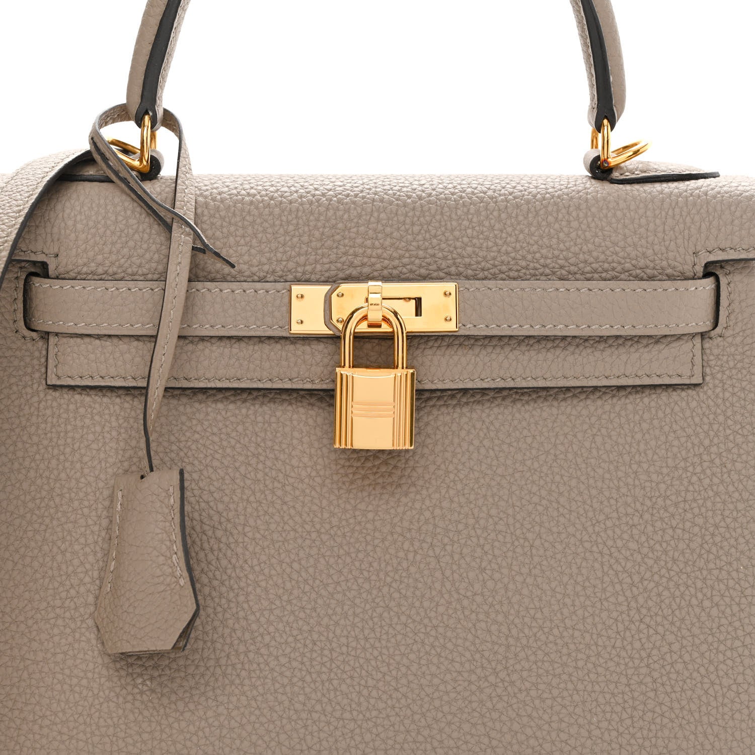 Hermes Togo Kelly Retourne 25 Gris Asphalte 7 of 9