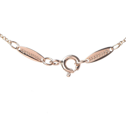 Tiffany 18K Rose Gold Diamond .10ct Elsa Peretti Diamonds by the Yard Pendant Necklace 6 of 6