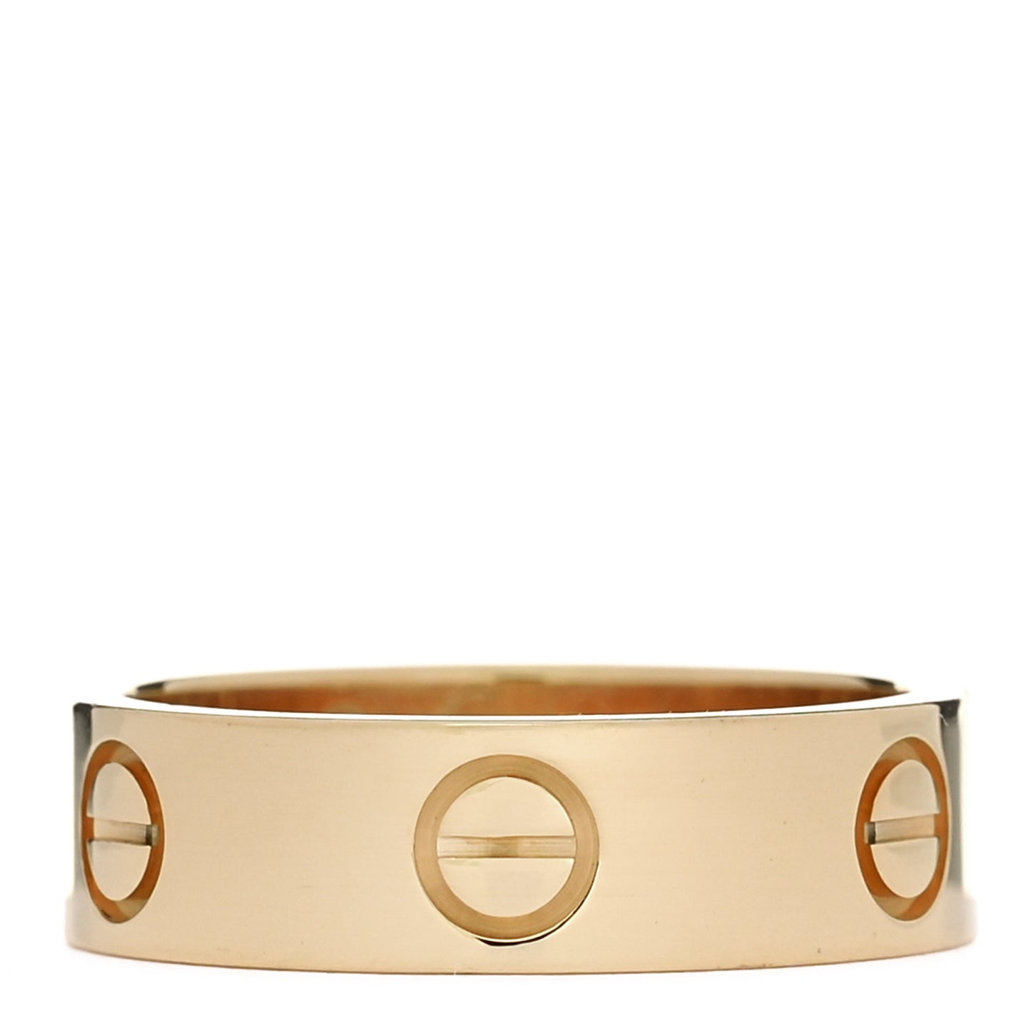 18K Yellow Gold 5.5mm LOVE Ring 54 7