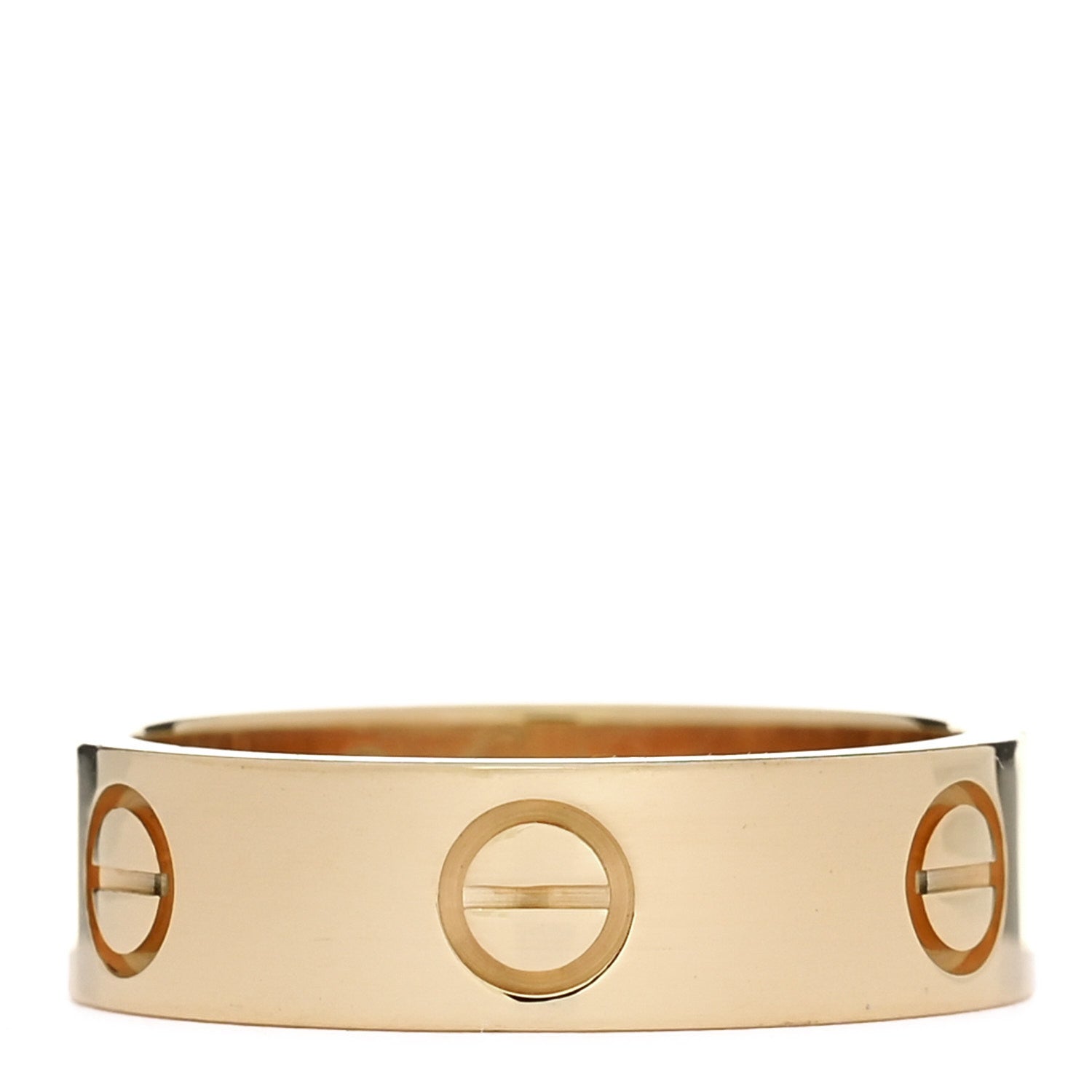 Cartier 18K Yellow Gold 5.5mm LOVE Ring 54 7 1 of 5