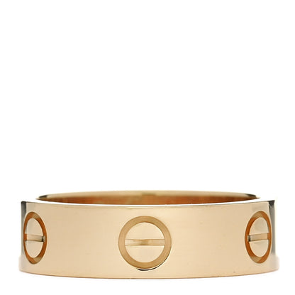 Cartier 18K Yellow Gold 5.5mm LOVE Ring 54 7 1 of 5