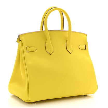 Hermes Swift Birkin 25 Lime 3 of 10