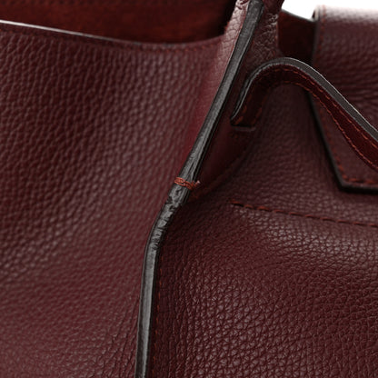 Celine Supple Grained Calfskin Small Big Bag Wine 12 of 13