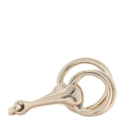 Hermes Permabrass Mors Scarf Ring Gold 3 of 5