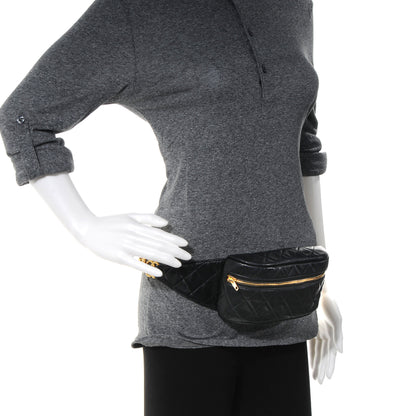 Chanel Lambskin Belt Bag Fanny Pack Black 2 of 6