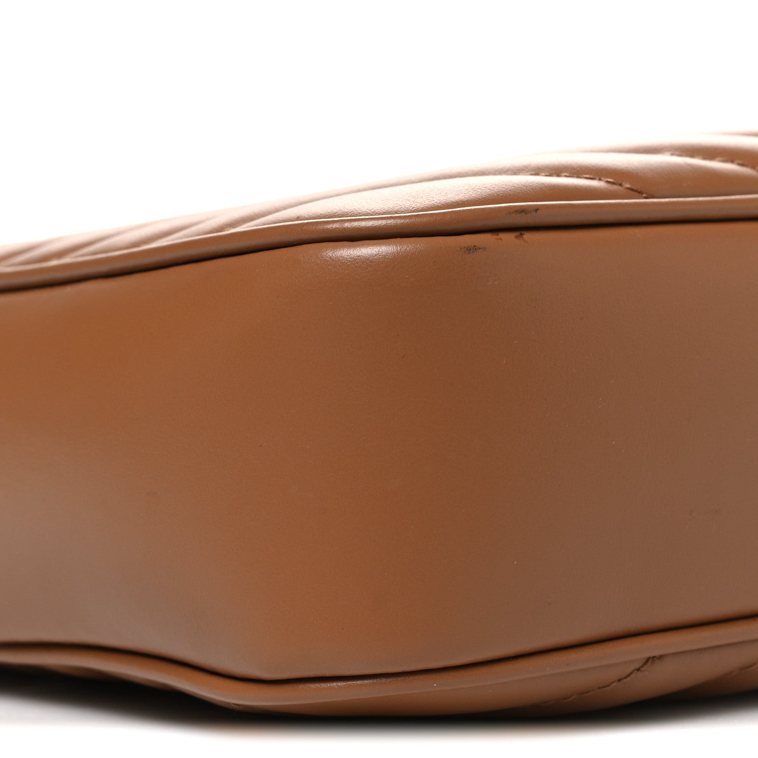 Saint Laurent Calfskin Matelasse Monogram Lou Camera Bag Cinnamon 8 of 9