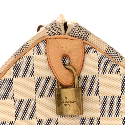 Louis Vuitton Damier Azur Speedy 30 16 of 21