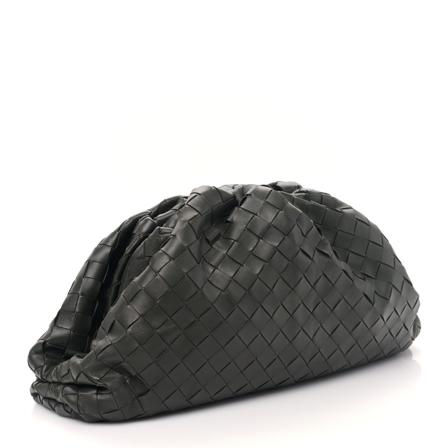 Nappa Maxi Intreccio The Pouch Oversized Clutch