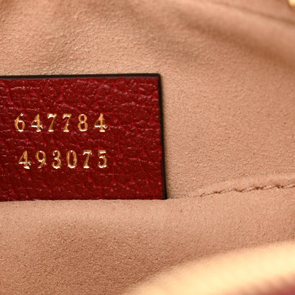 Gucci X DORAEMON Mini Vintage GG Supreme Monogram Camera Bag Beige Cherry Red 7 of 10