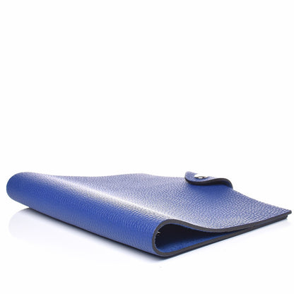 Hermes Togo Ulysse PM Notebook Cover Bleu Electrique 4 of 8