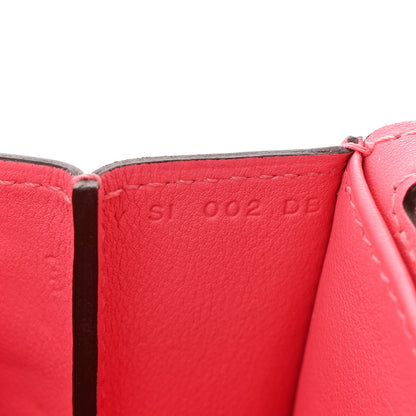 Hermes Swift Mini Halzan 22 Rose Azalee 7 of 11