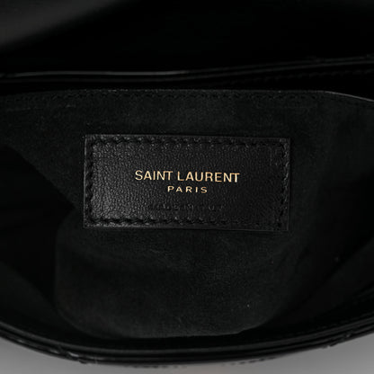 Saint Laurent Patent Quilted Le 57 Diamond Shoulder Bag Black 6 of 10