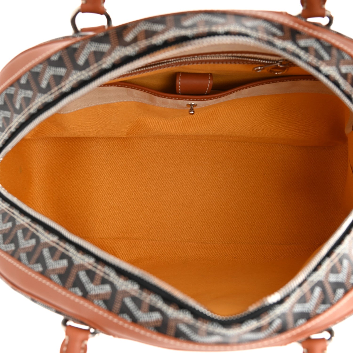 Goyard Goyardine Saint Jeanne GM Bowler Black Gold 5 of 9