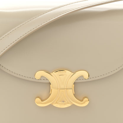 Celine Shiny Calfskin Triomphe Besace Clea Pebble 8 of 11