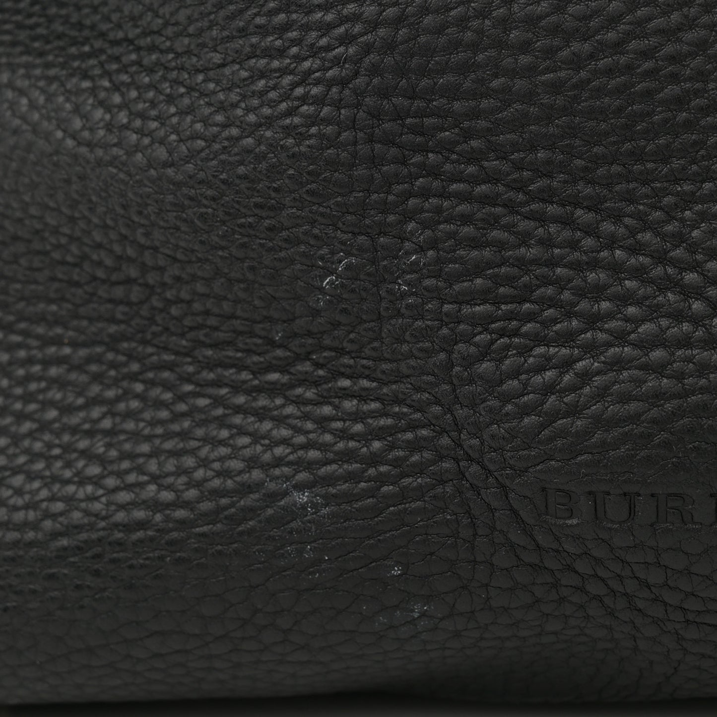 Grainy Calfskin House Check Medium Maidstone Black