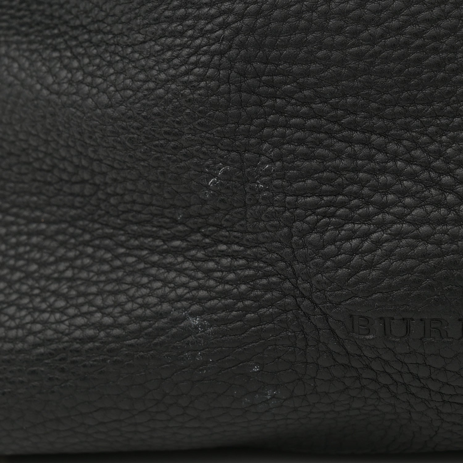Burberry Grainy Calfskin House Check Medium Maidstone Black 10 of 12